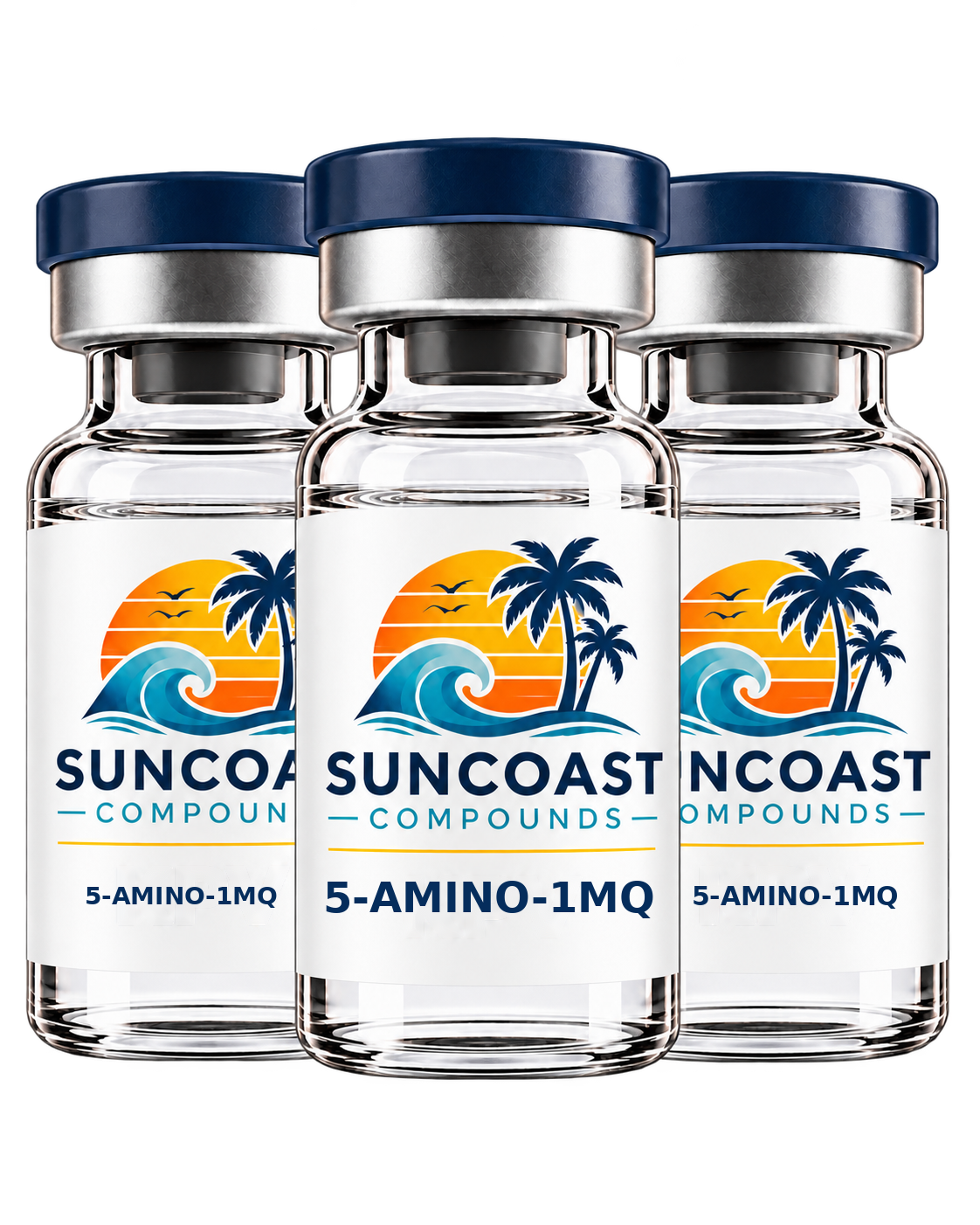 Suncoast Compounds 5-AMINO-1MQ three vials