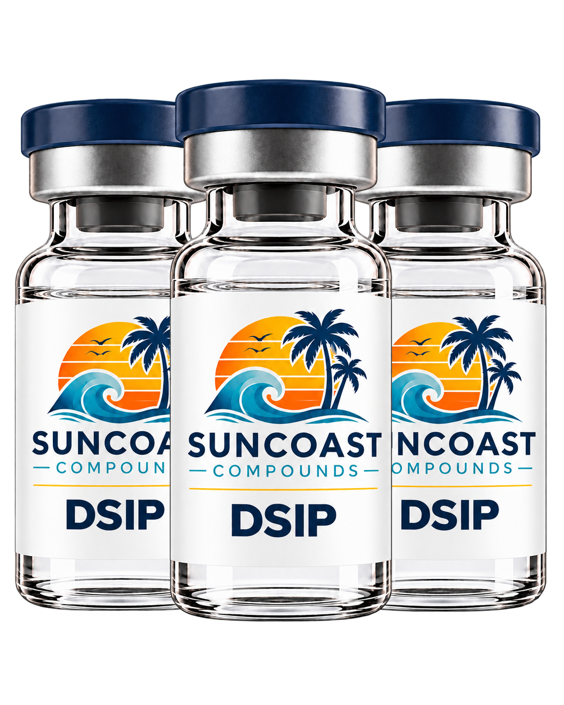 Suncoast Compounds DSIP three vials