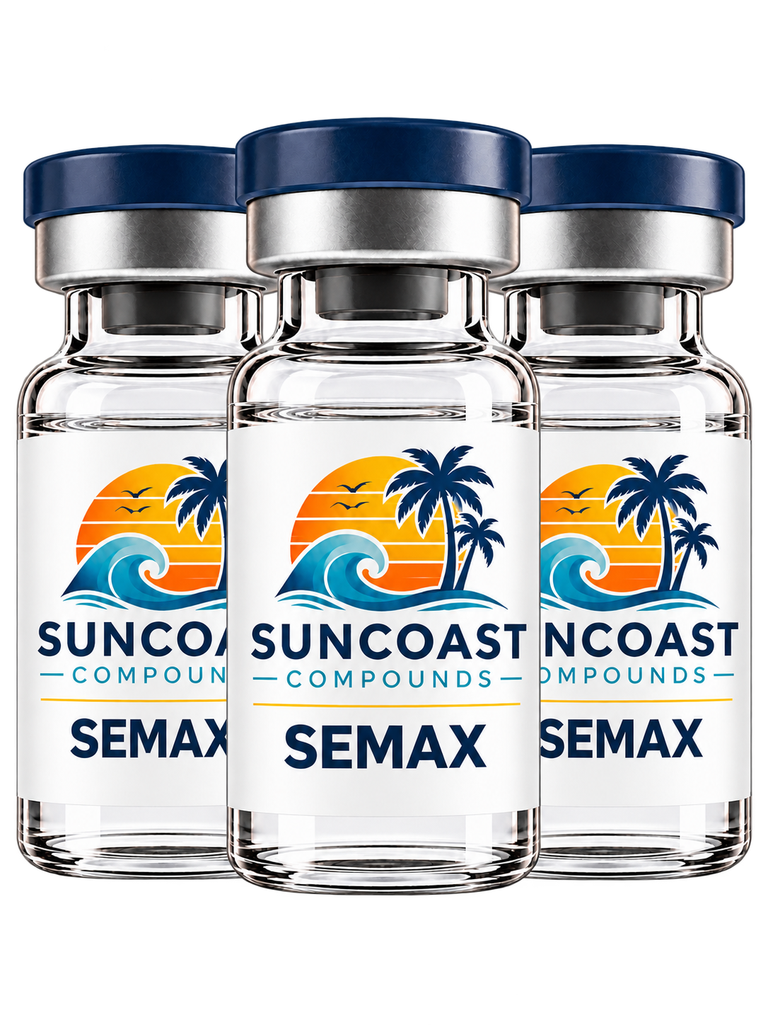 Suncoast Compounds SEMAX three vials