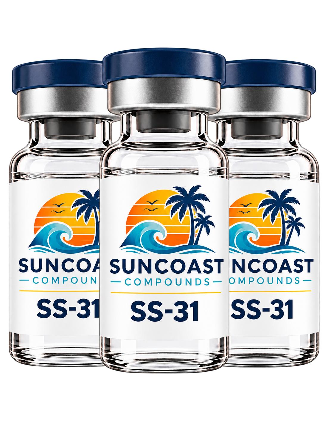 Suncoast Compounds SS-31 three vials