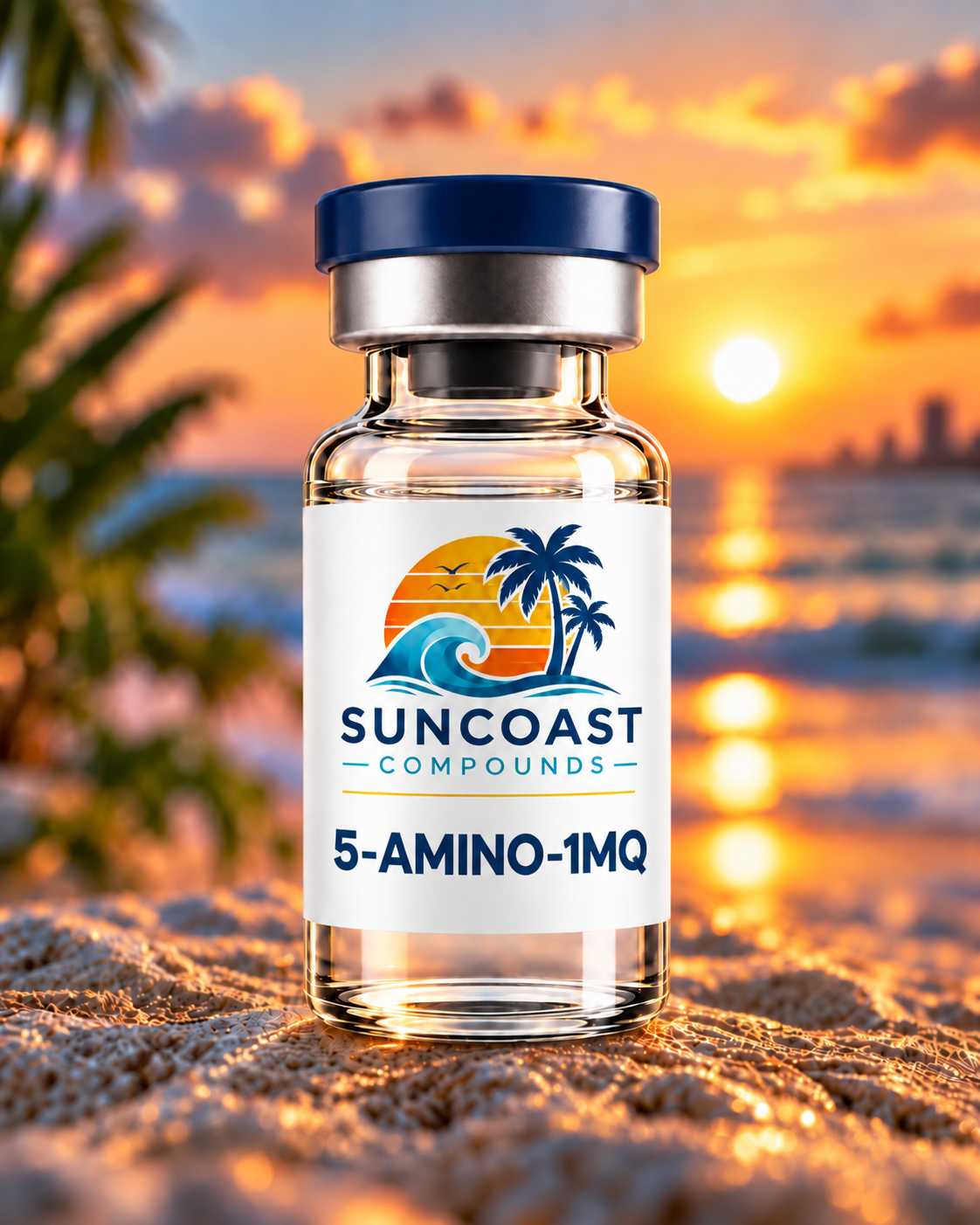 Suncoast Compounds 5-AMINO-1MQ research product vial