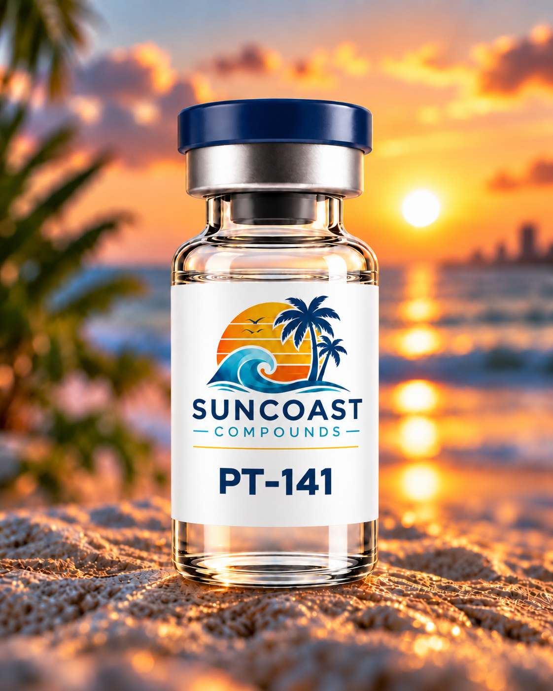 Suncoast Compounds PT-141 research product vial
